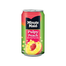 Minute Maid Pulpy Peach Fruit Drink (180 ml)
